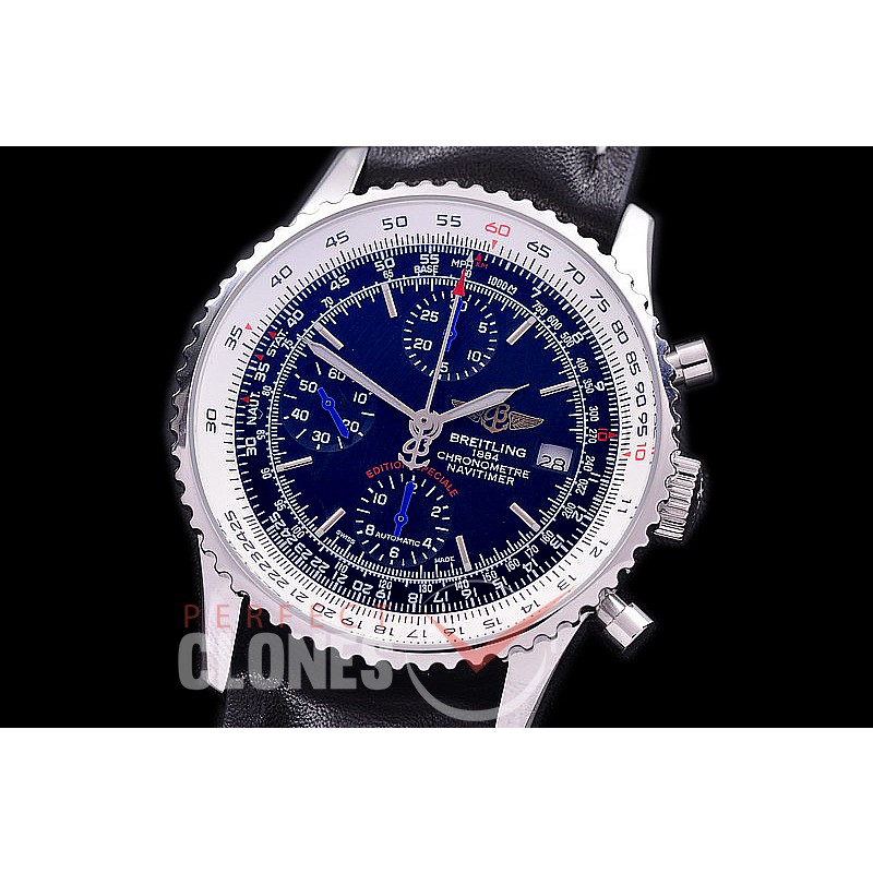 0 0 0 0 0 0 BLNVC-41-112L ANF/OXF Navitimer 41mm Chronograph SS/LE Black Sticks A-7750 28800