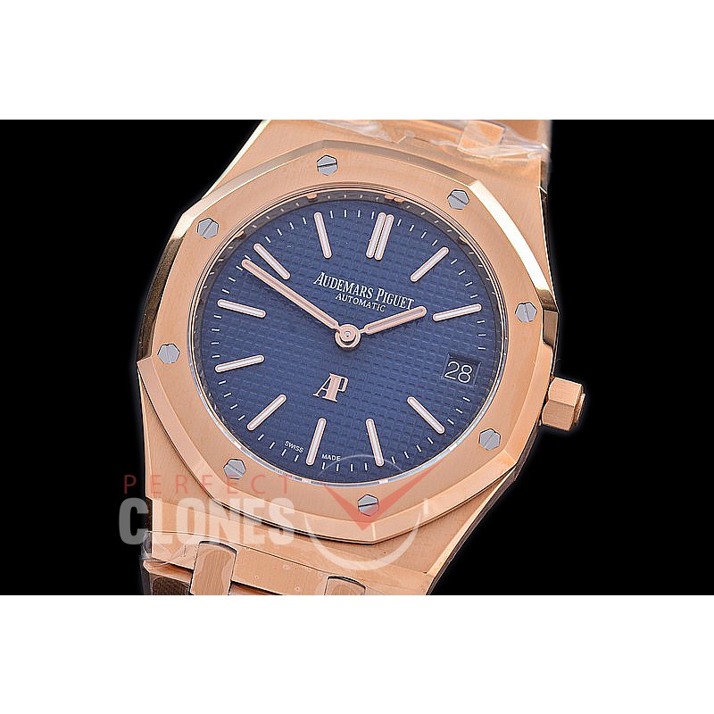 0 0 0 AP15202-708 ZF Royal Oak Jumbo Automatic 15202 YG/YG Blue Asian Clone Calibre 2121 