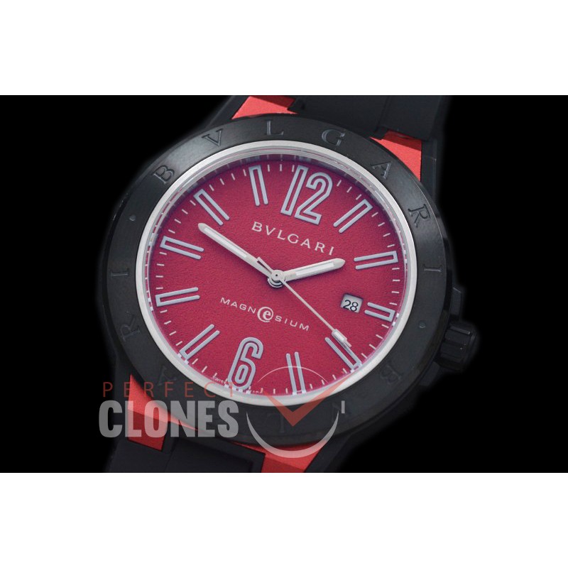 BVL00033 Diagono Magnesium Automatic PVD/RU Red Asian 2813