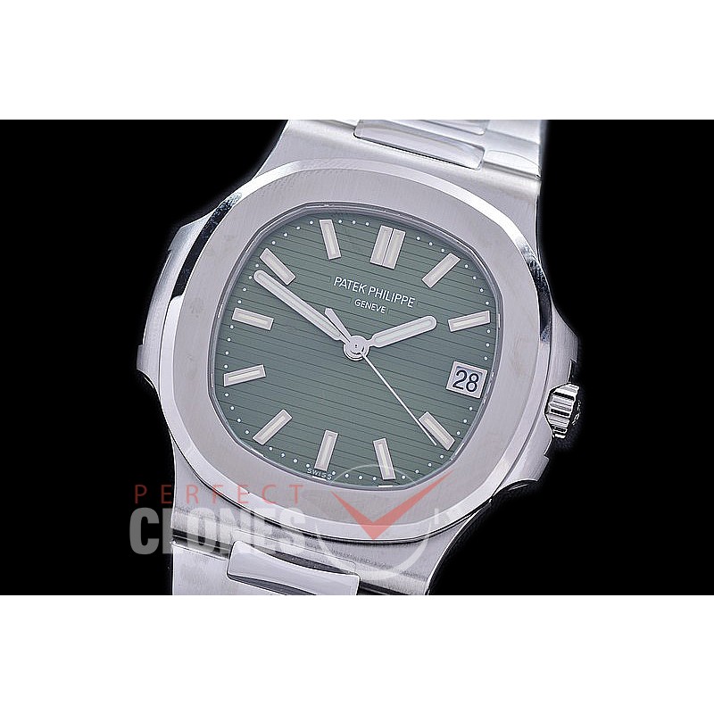 PP00384S PPF Nautilis 5711 SS/SS Green Miyota 9015 Modified Calibre 324SC