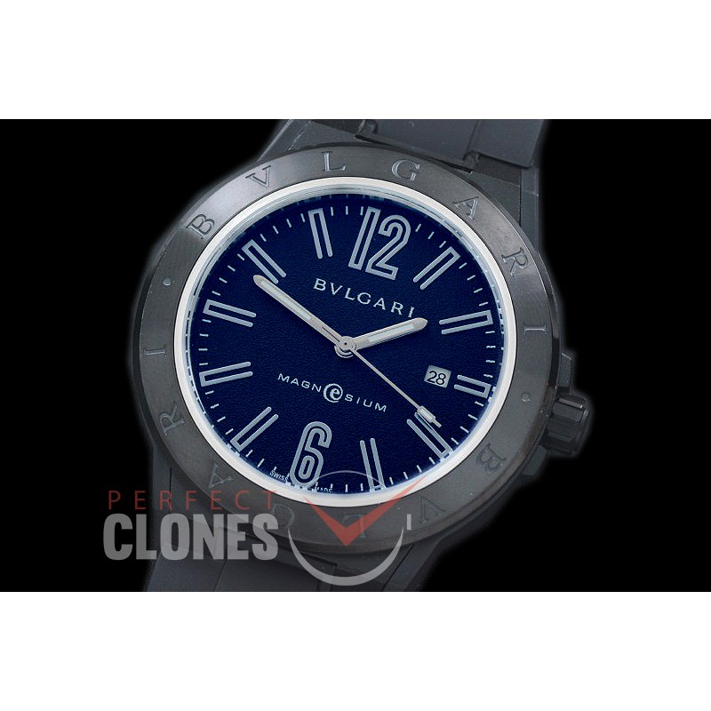 BVL00032 Diagono Magnesium Automatic PVD/RU Black Asian 2813