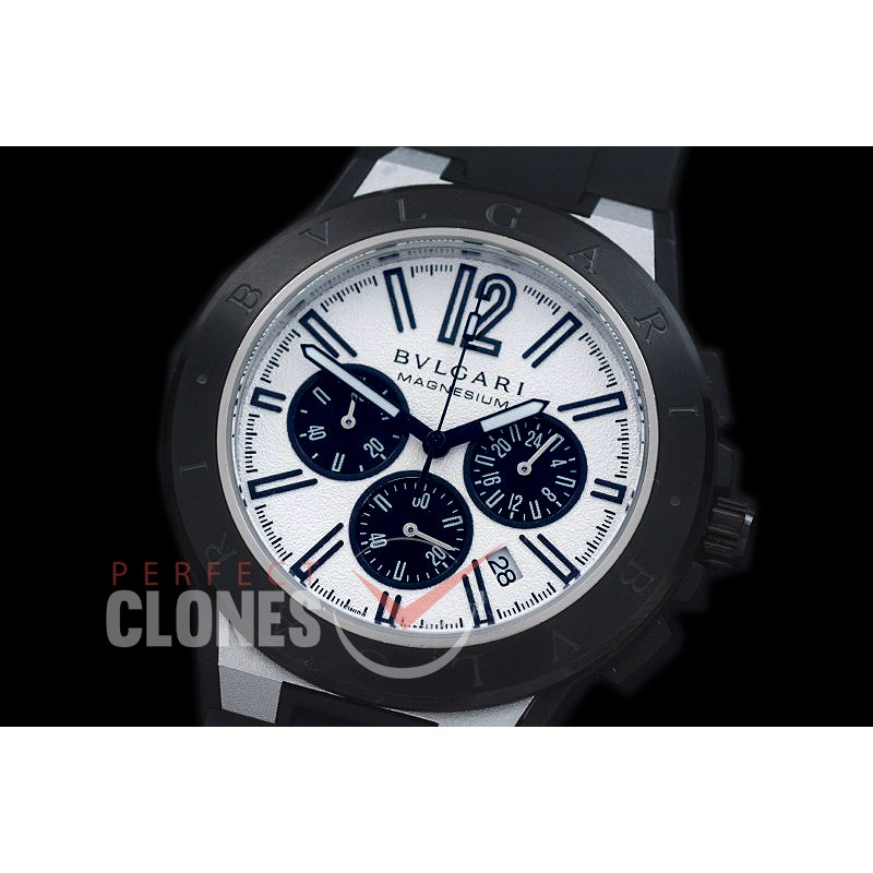 BVL00036 Diagono Magnesium Chronograph PVD/RU Light Grey Jap OS 20