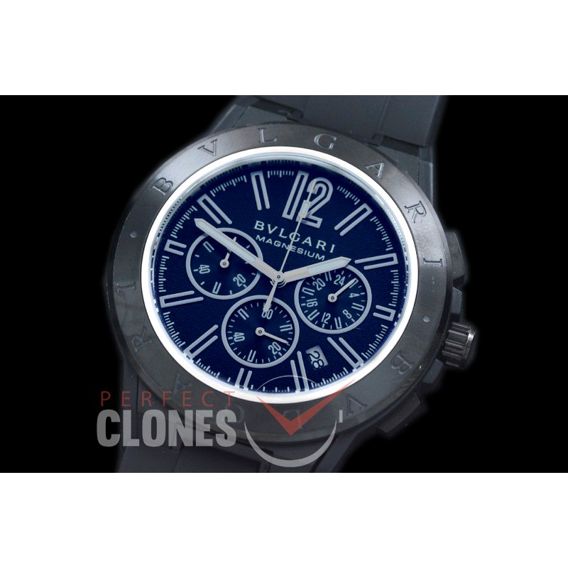 BVL00037 Diagono Magnesium Chronograph PVD/RU Black Jap OS 20