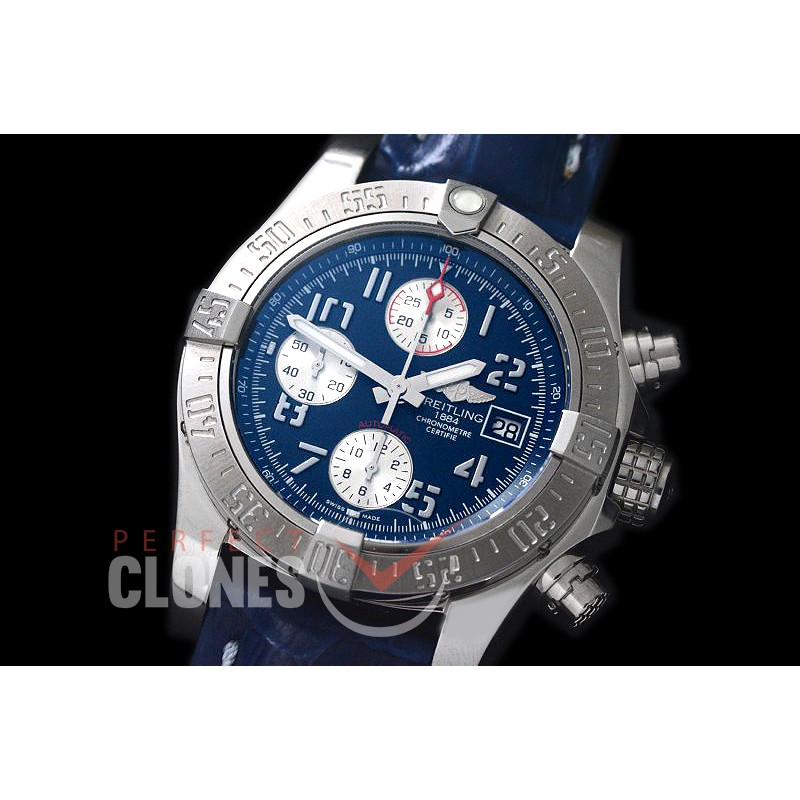 0 BLSA00902 Avenger II Chrono SS/LE Blue Num A-7750 28800