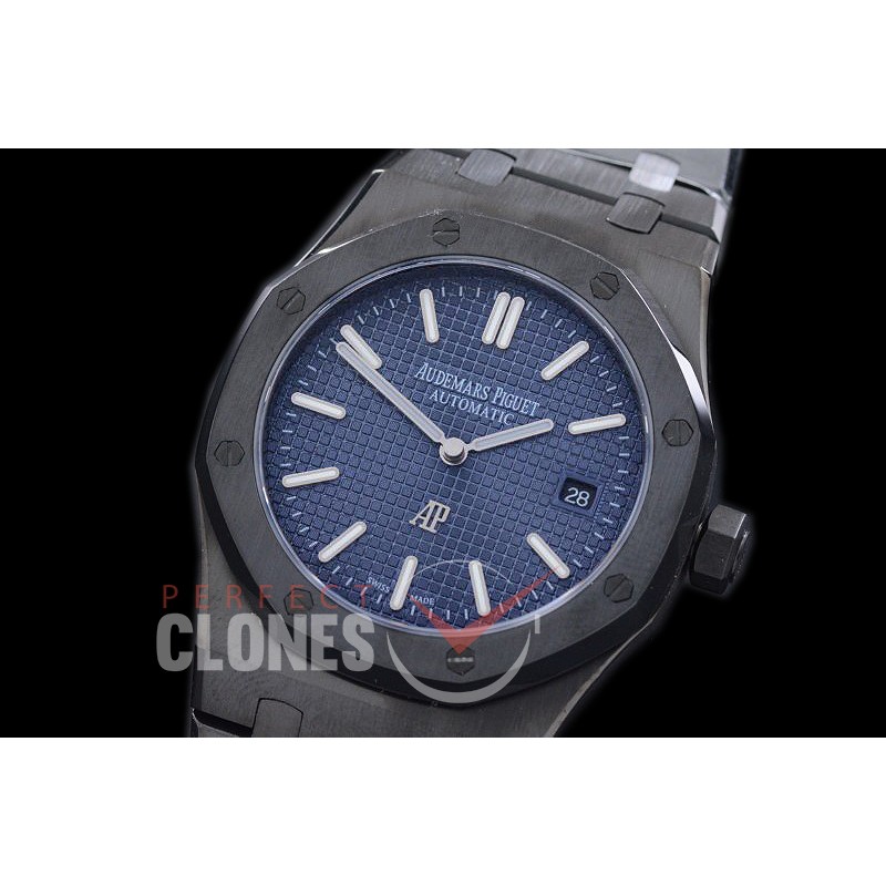 AP15202-153 Royal Oak Jumbo Automatic 15202 PVD/PVD Blue Asian 2813 