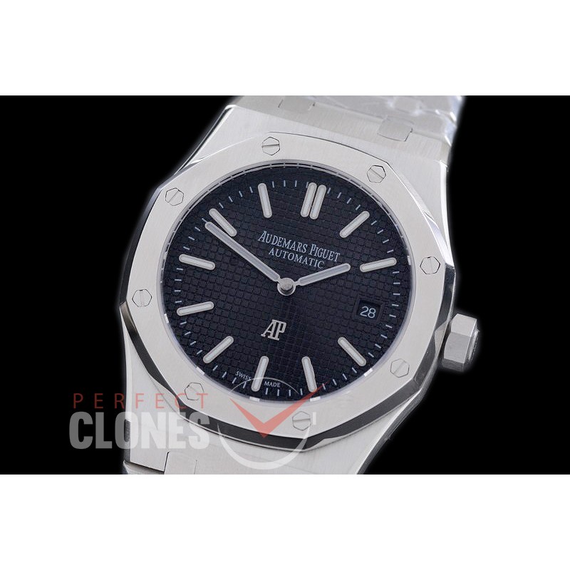 AP15202-102 Royal Oak Jumbo Automatic 15202 SS/SS Black Asian 2813 