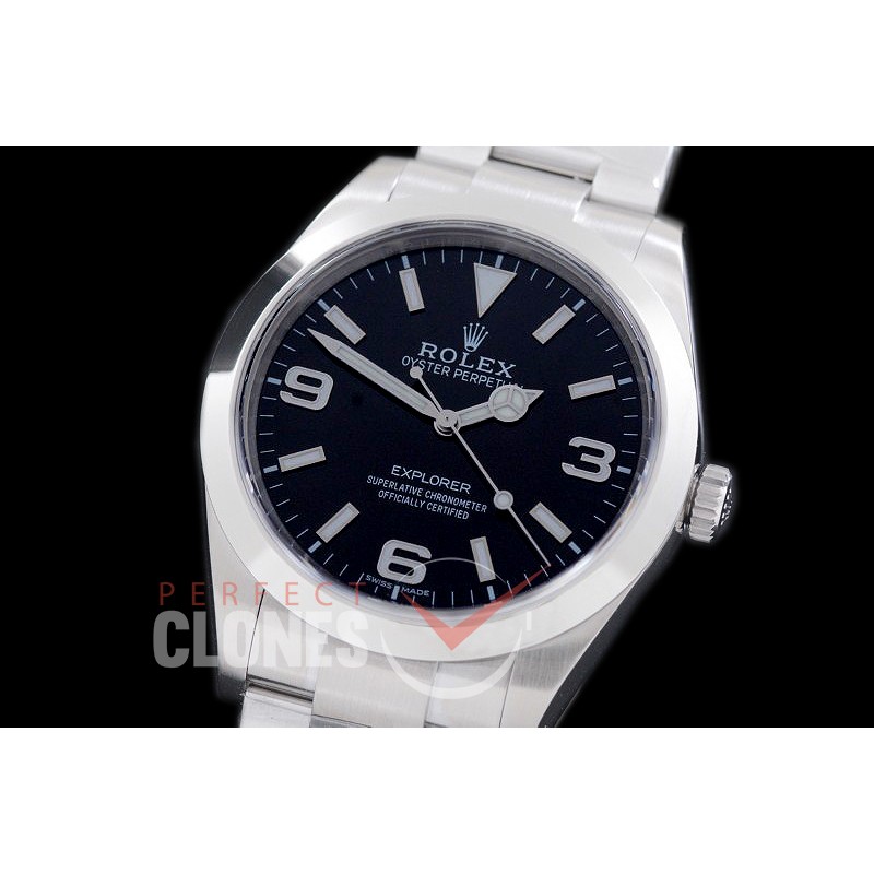 0RLEX00061S Explorer 1 ARF/JF V2 214270 SS Black SA 3132 904 Steel 
