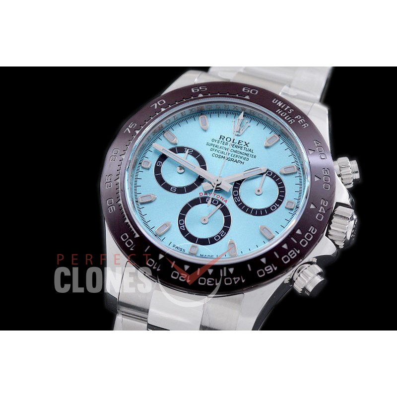0 0 0 RLDS00915 ARF/JF Daytona 116506 SS/SS/CER Ice Blue SH-4130 / 904L Steel 