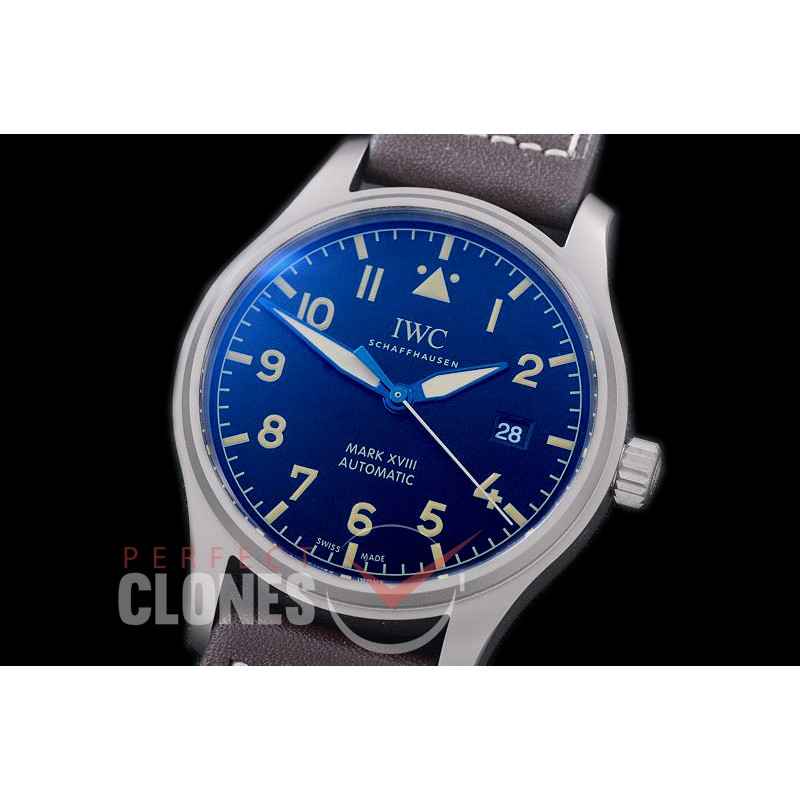 IWM18-211 GS Mark XVIII Pilot Heritage Special Edition Automatic IW327006 TI/LE Blue A-2892