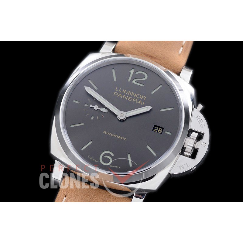 0 0 PN90401 XF Pam 904 Luminor 1950 3 Days Marina SS/LE Antracite Grey VS P9000 