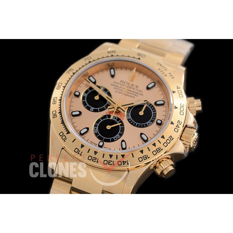 0 RLDF00555 JHF Daytona/Osyterflex 116518 YG/YG Gold A-7750/4130