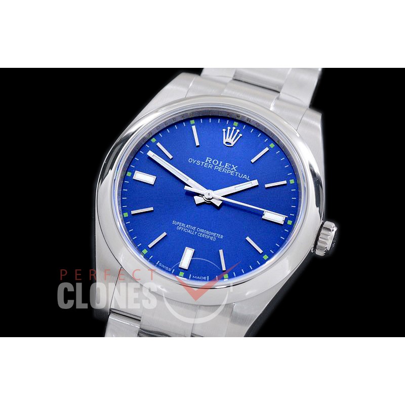 RLOY00102S JF/ARF 904L Steel Osyter Perpetual 114300 SS/SS Blue SH 3132