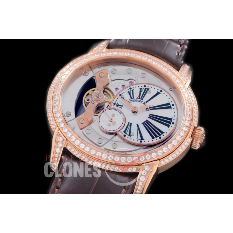 AP15350-111D Millinery 4101 RG/LE Opal White Roman Asian Customized 4101 Movt 