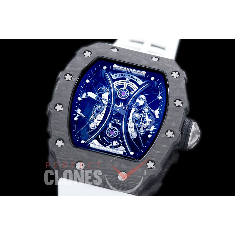 RM053-01-107 RM 053-01 Pablo Mac Donough Limited Ed NTPT/RU Skeleton Customized Movt