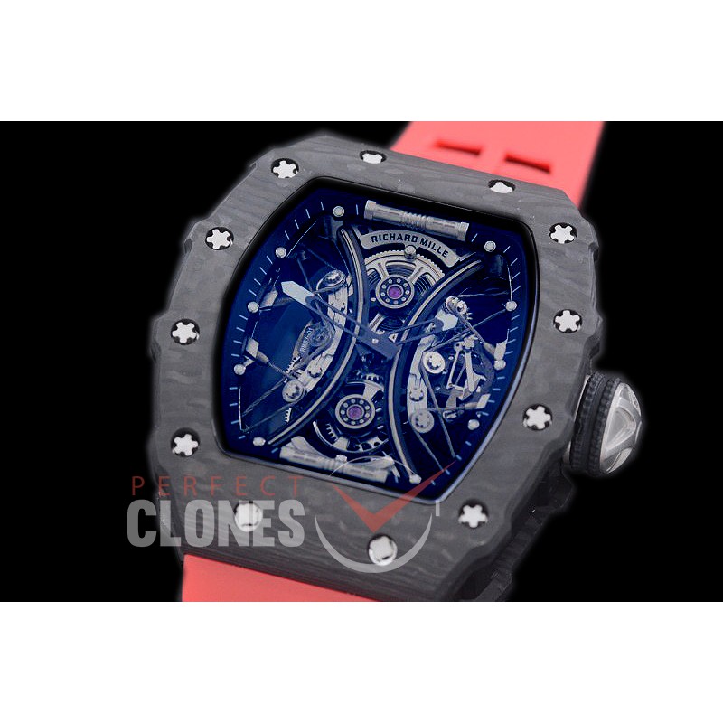 RM053-01-102 RM 053-01 Pablo Mac Donough Limited Ed NTPT/RU Skeleton Customized Movt