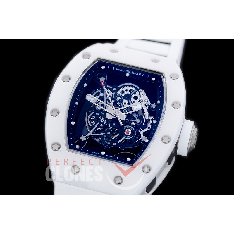RM035-02-046 Rafal Nadal America Tourbilon Black CER/RU Skeleton Customized Movt