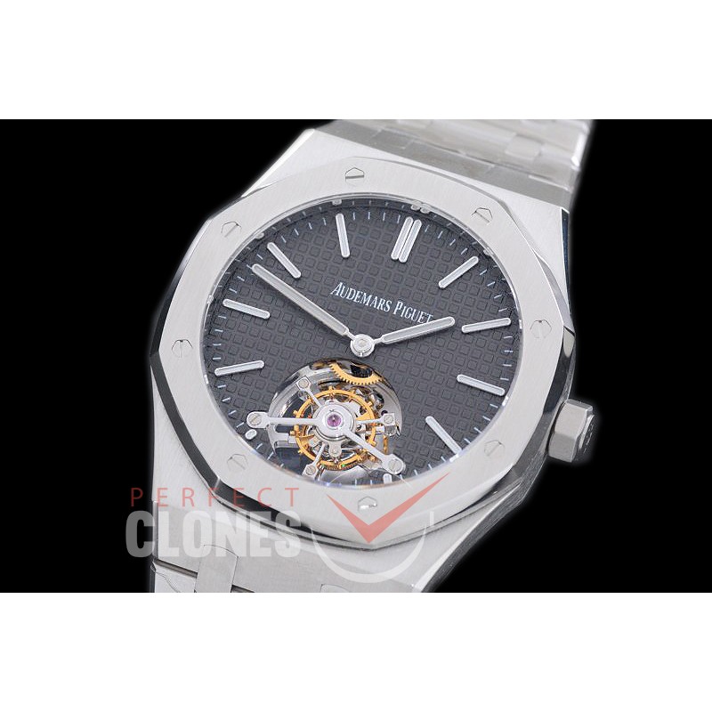 APROT00104 ARF/JF Royal Oak 26510 Tourbillon SS/SS Grey Real Tourbillon