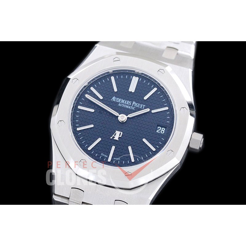 0 AP15202-303 Royal Oak Jumbo Automatic 15202 SS/SS Blue Asian Clone Calibre 2121 