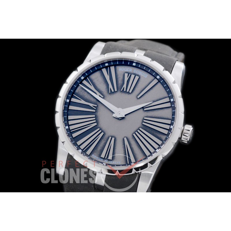 0 0 0 RDCAL-093 Excalibur 42 Automatic SS/LE Grey Roman Customize RD622 