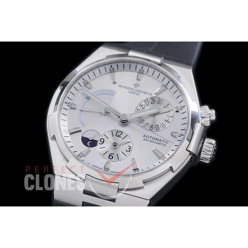 0 VCO-041 Overseas Calendar/Power Reserve/Duo Time Zone Complications SS/RU White Asian Modified Movt 