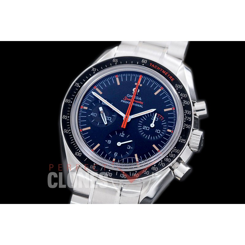0OMSP00049S OMF Speedmaster SS/SS Black Venus 75 HW
