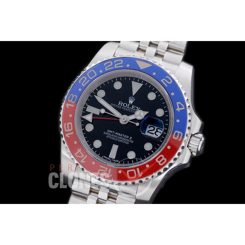 RLGS00071J 2018 DJF 116710BLRO GMT II Jubilee SS/SS Black A-2836