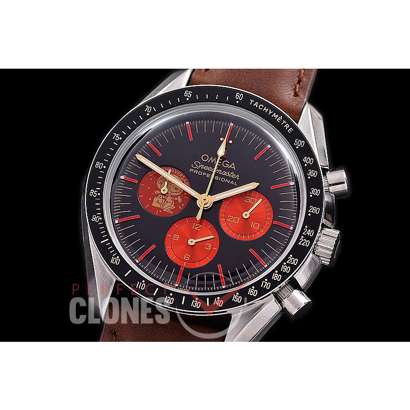 0 0 0 0 OMSP00252 Speedmaster Snoopy Limited Edition SS/LE Black OS20 Quartz