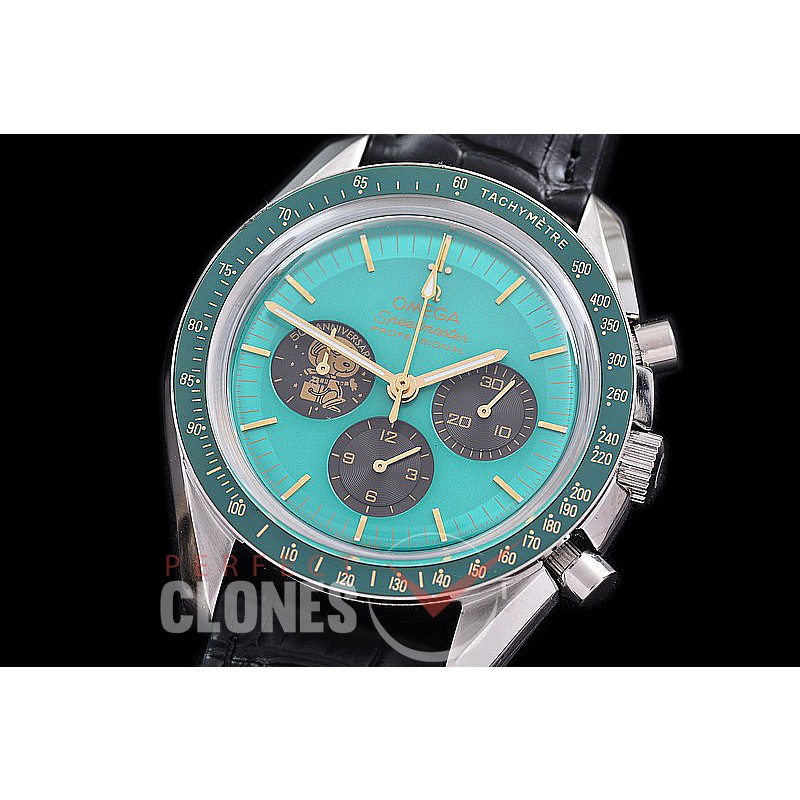 0 0 0 0 OMSP00253 Speedmaster Snoopy Limited Edition SS/LE Green OS20 Quartz