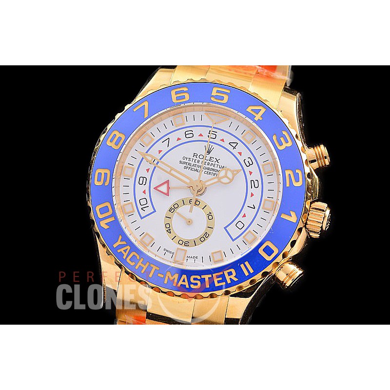 0 0 0 RYM2-826 KF 904 Steel Yachtmaster II 116686 YG/YG White A-7750