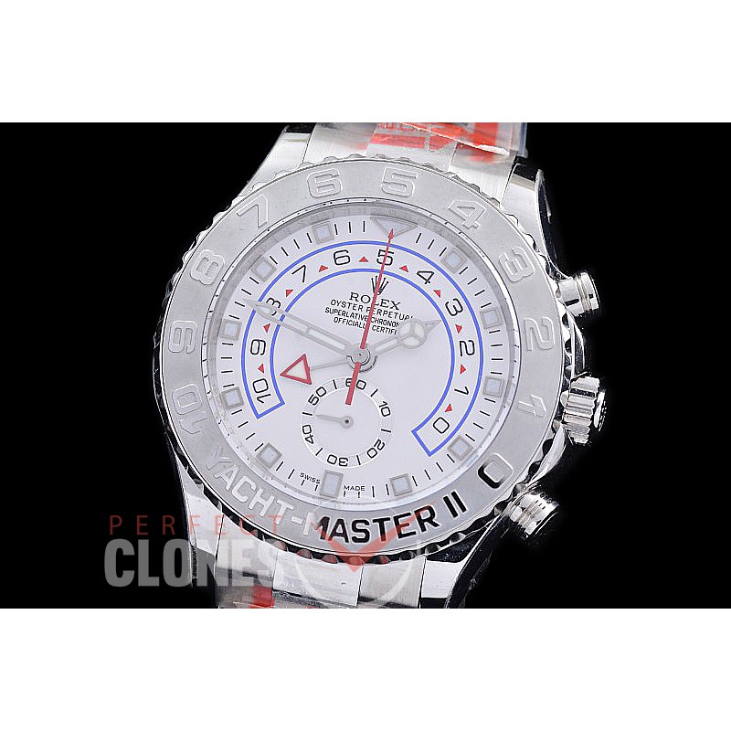 0 0 0 RYM2-801 KF 904 Steel Yachtmaster II 116689 SS/SS White A-7750
