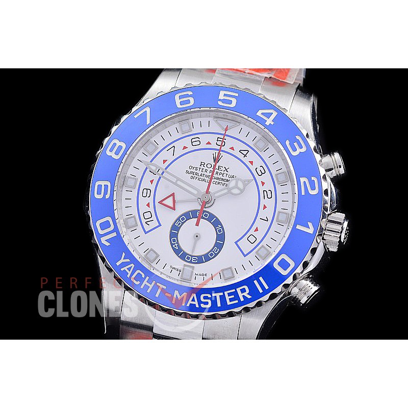 0 0 0 RYM2-802 KF 904 Steel Yachtmaster II 116680 SS/SS White A-7750