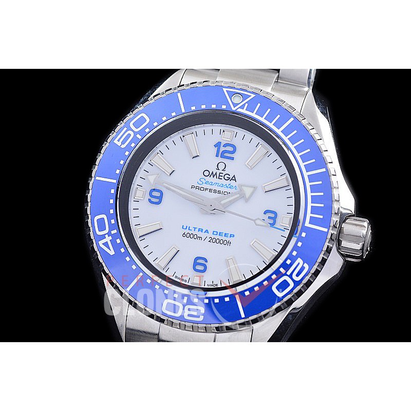 OMCPOUD-011 TF Seamaster Planet Ocean Ultra Deep SS/SS White A-2824