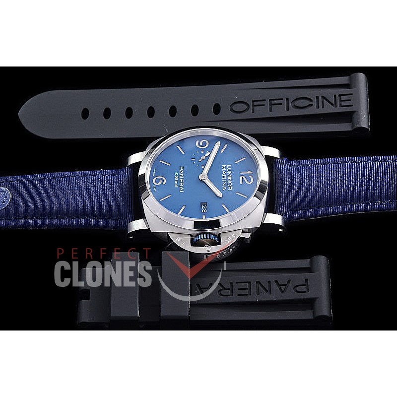 0 0 0 0 0 PN1157W01 TTF Pam 1157W E Steel Luminor 1950 3 Days Marina SS/LE Blue VS 9010