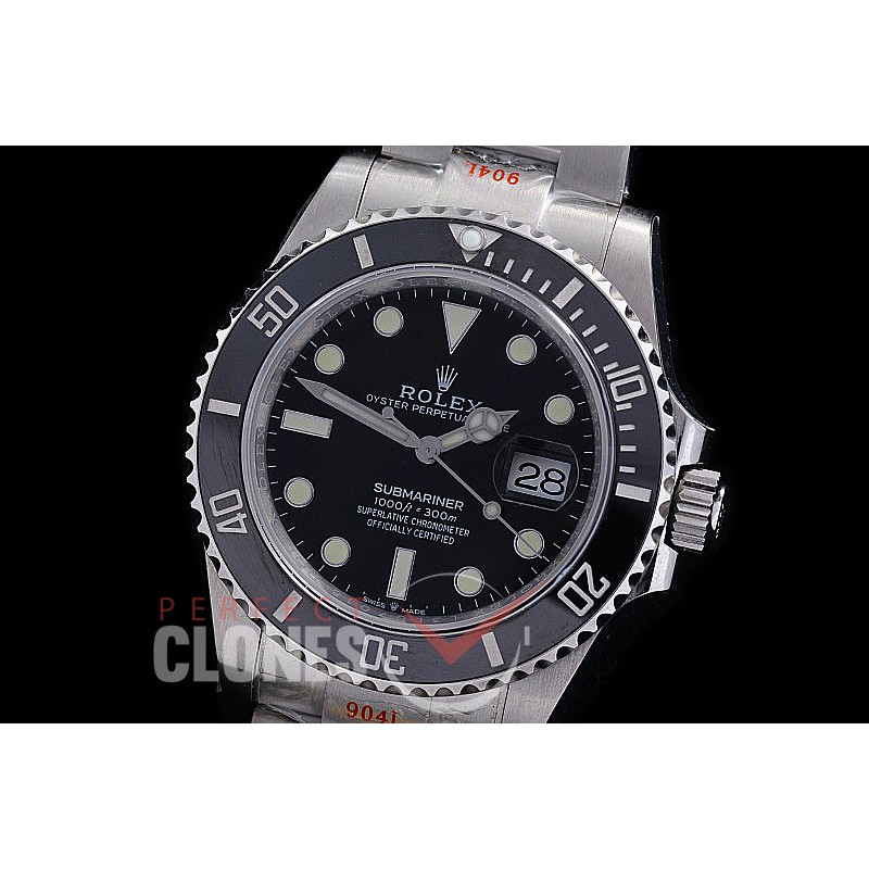 0 0 0 0 0 0 0 0 0 0 0 RLS-41-0151 NF 904L Steel 2020 41mm Submariner 126610LN SS/SS Black A-2836 - Special Offer 