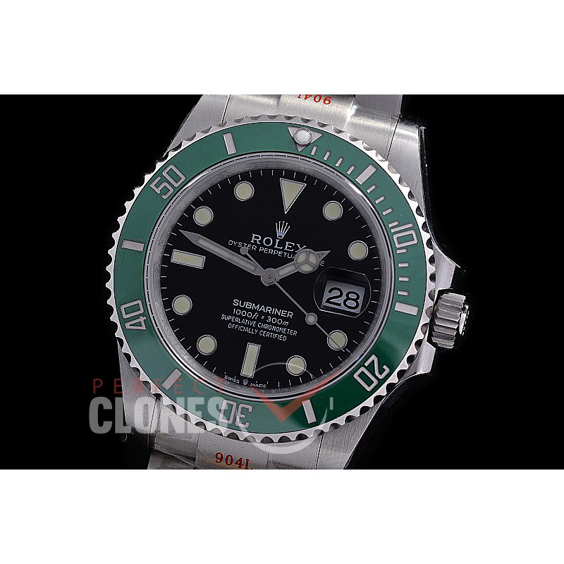 0 0 0 0 0 0 0 0 0 0 0 RLS-41-0152 NF 904L Steel 2020 41mm Submariner 126610LV Starbucks SS/SS Black A-2836 - Special Offer