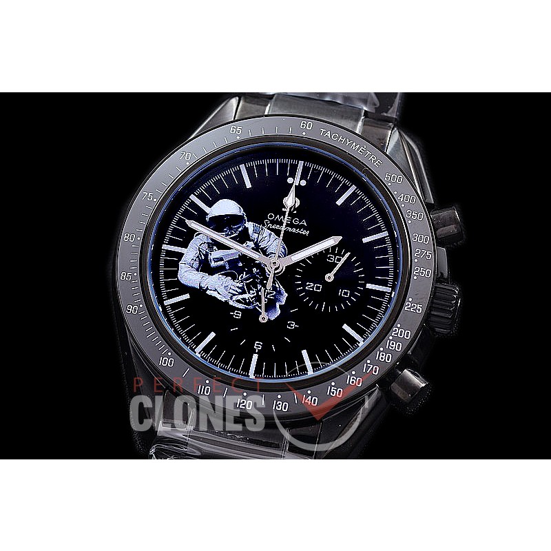 0 0 0 0 OMSP00286 Speedmaster Moon Watch Limited Edition PVD/PVD Black OS20 Quartz