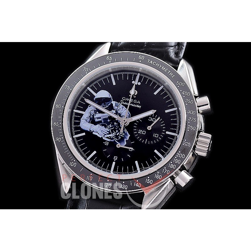 0 0 0 0 OMSP00266L Speedmaster Moon Watch Limited Edition SS/RG/SS Black OS20 Quartz