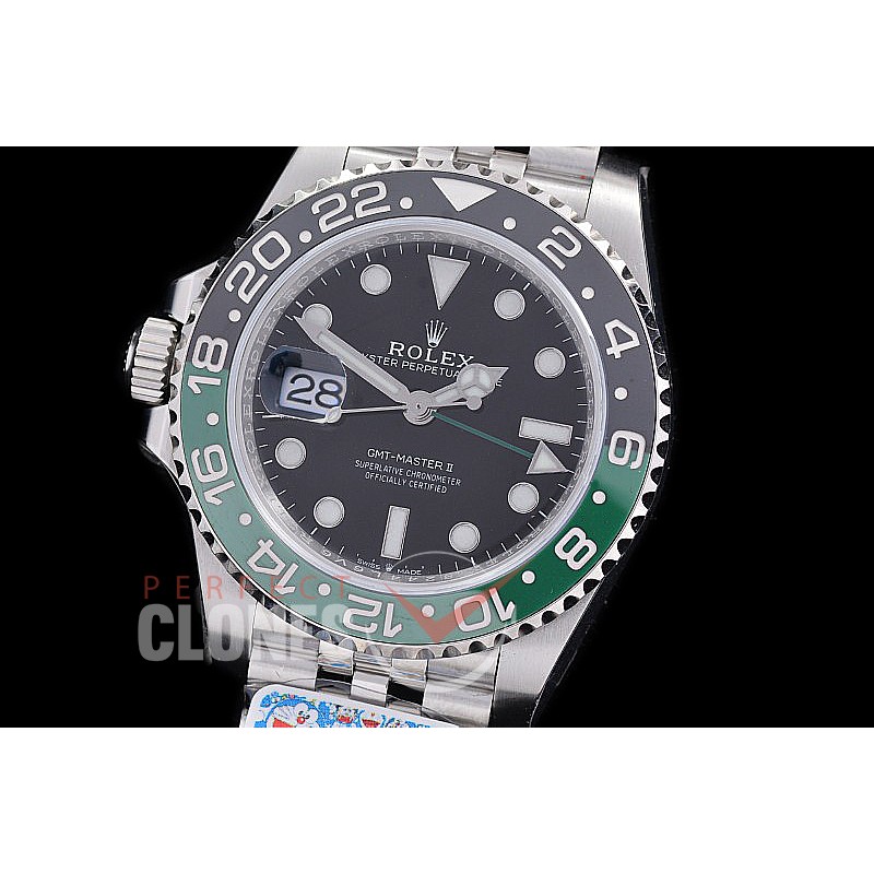 0 0 0 0 0 0 0 RLGS00977J C-PLus 904L Steel Lefty GMT 126720VTNR Sprite SS/SS/Jubilee Black 3285 CHS