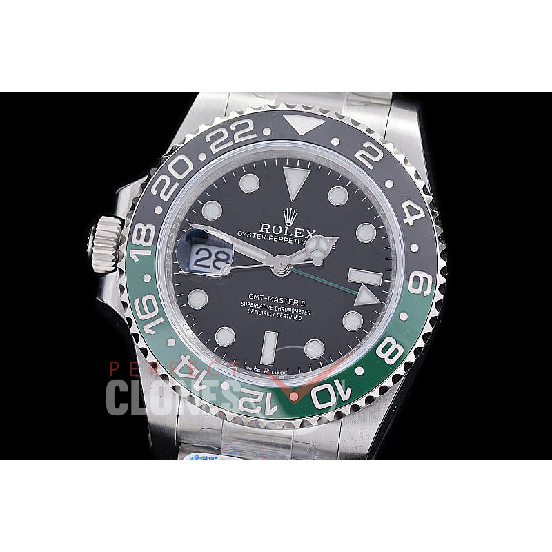 0 0 0 0 0 0 0 RLGS00977 C-PLus 904L Steel Lefty GMT 126720VTNR Sprite SS/SS/Oyster Black 3285 CHS