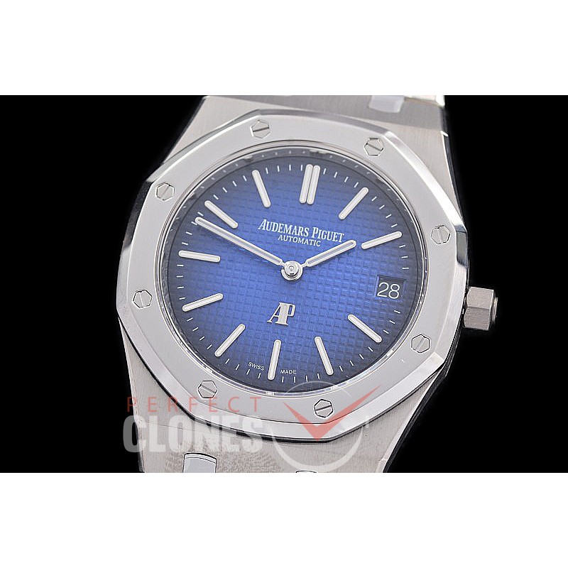 0 0 0 AP15202-706 ZF Royal Oak Jumbo Automatic 15202IP TI/TI Flamed Blue Asian Clone Calibre 2121 