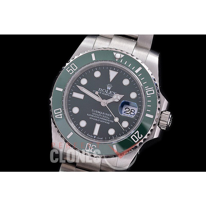 0 0 0 0 0 RLSS00189 SKY-F 2020 Submariner 116610LV SS Green A-2813 Free Shipping 