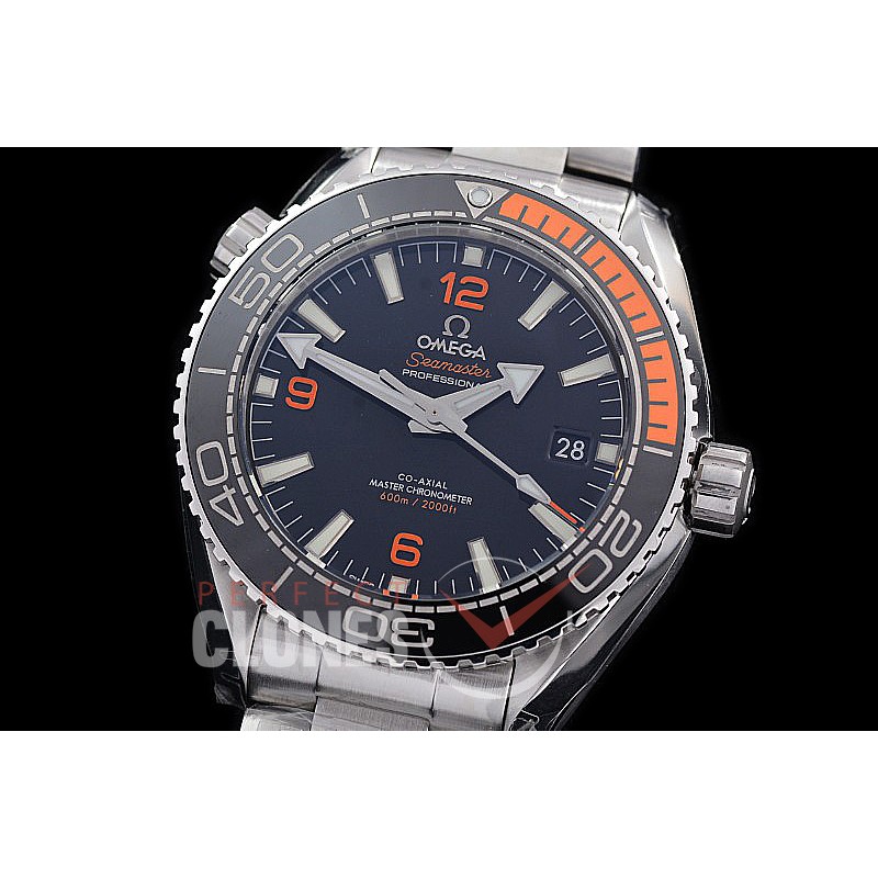 0 0 0 0 0 OMCPO435-022S M+S-F Seamaster Planet Ocean 43.5mm Black SS/SS Calibre 8900 Superclone - 72 Hours Reserve 