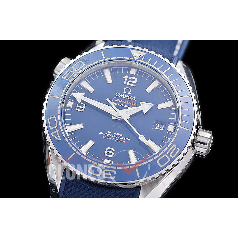 0 0 0 0 0 OMCPO435-023R M+S-F Seamaster Planet Ocean 43.5mm Blue SS/RU Calibre 8900 Superclone - 72 Hours Reserve 