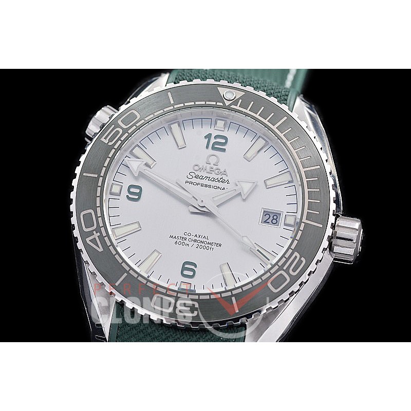 0 0 0 0 0 OMCPO435-024R M+S-F Seamaster Planet Ocean 43.5mm White SS/RU Calibre 8900 Superclone - 72 Hours Reserve 