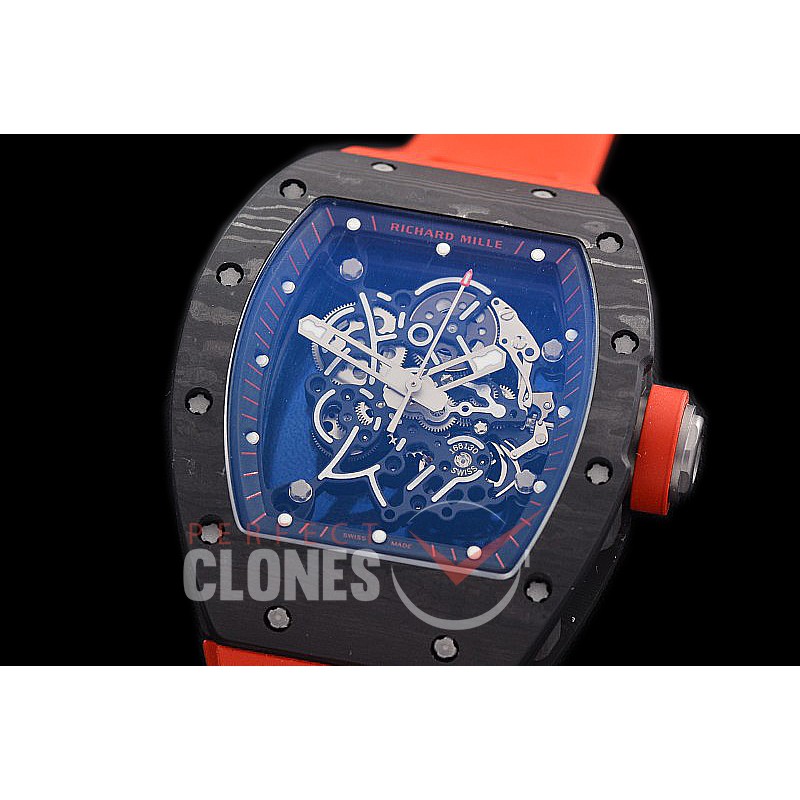 0 0 0 0 0 0 RM055-01-003A UOK-F RM055 Bubba Watson Marina Circult NTPT Limited Edition FC/RU Skeleton Asian Clone Calibre RMUL-2 - 120 Hrs Power Reserve 