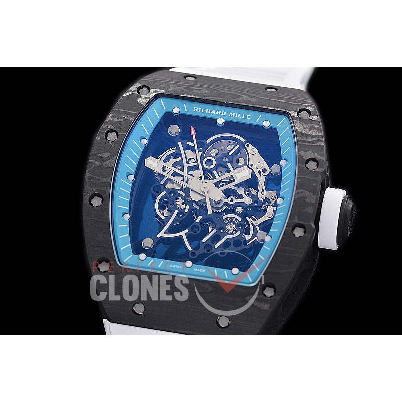 0 0 0 0 0 0 RM055-01-001A UOK-F RM055 Bubba Watson Marina Circult NTPT Limited Edition FC/RU Skeleton Asian Clone Calibre RMUL-2 - 120 Hrs Power Reserve 