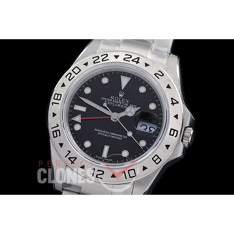 0 0 0 0 0 0 0 0 0 0 RLEX00912 UV GMF 16570 CHS Explorer II SS/SS Black VR 3186
