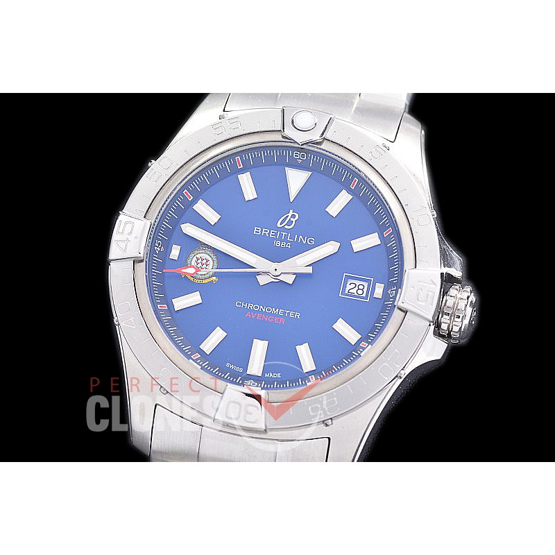 0 0 0 0 0 0 0 0 0 0 BLSA-42-017 BLS-F Red Arrows Limited Edition Avenger Automatic 42mm SS/SS Blue Sticks Asia 2824 