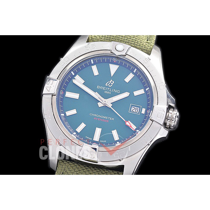 0 0 0 0 0 0 0 0 0 0 BLSA-42-015N BLS-F Avenger Automatic 42mm SS/NT Green Sticks Asia 2824 
