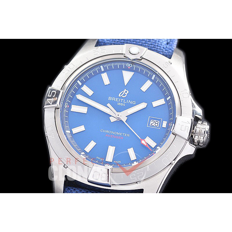 0 0 0 0 0 0 0 0 0 0 BLSA-42-013N BLS-F Avenger Automatic 42mm SS/NT Blue Sticks Asia 2824 